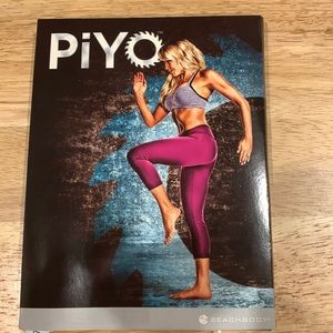 Never been used Beachbody PIYO DVD and meal plan set